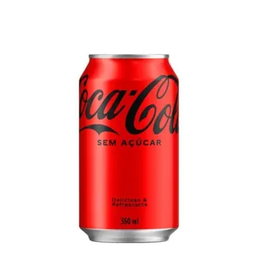 Foto de Refrigerante Coca Cola Zero Lata 350ml